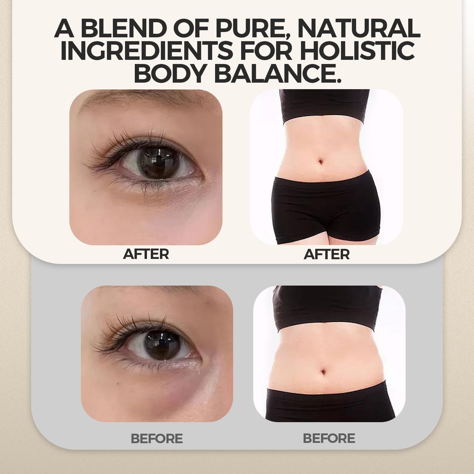 MUPUFU Lymphatic Drainage Capsules on desk with morning routine setup