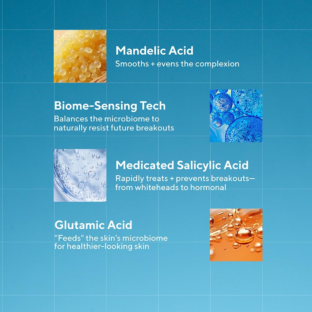 Murad Biome-Balancing Serum glutamic acid focus supports microbiome-friendly care.