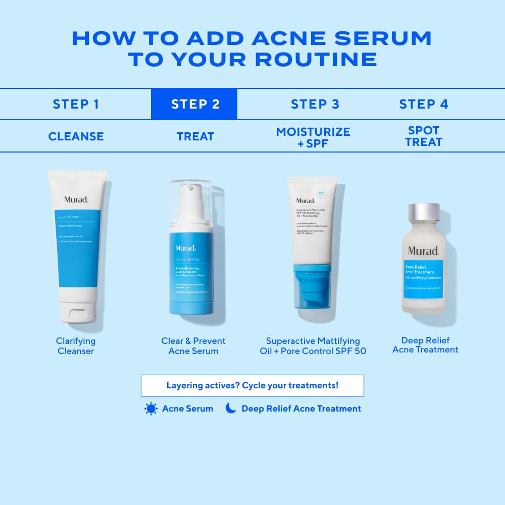 Murad Biome-Balancing Serum packaging and label signaling trusted brand.