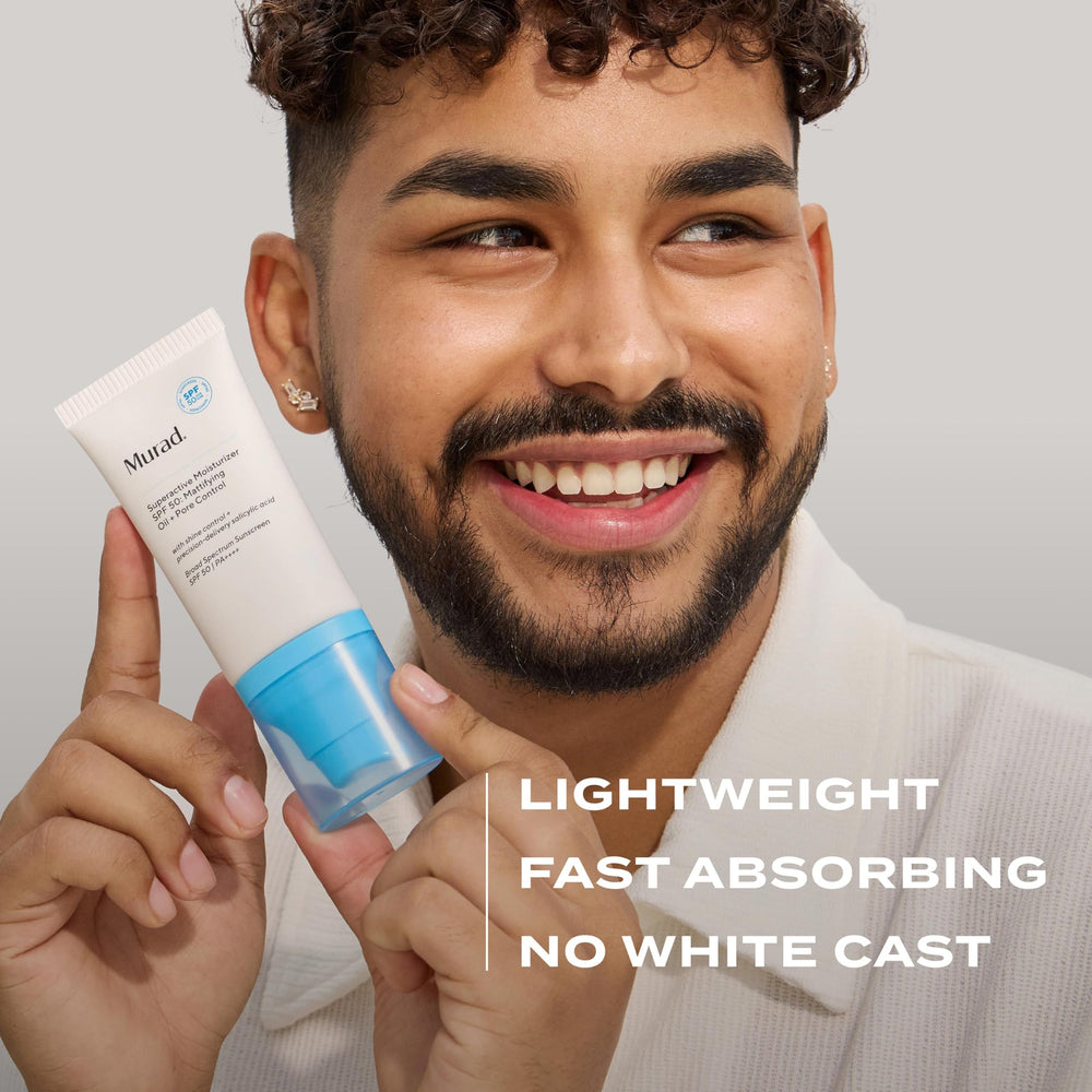 Murad pore-minimizing effect visible during daytime wear