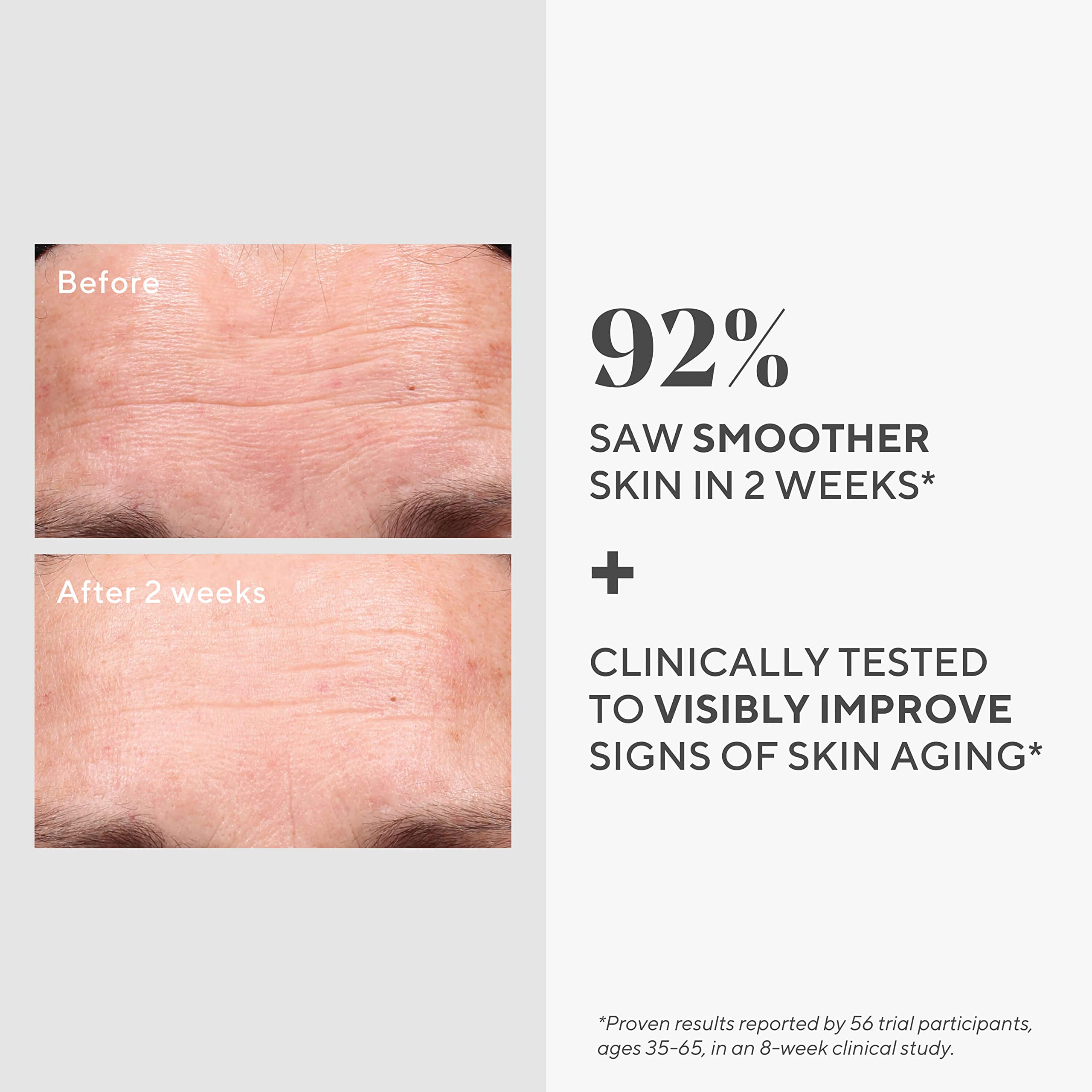 Hyaluronic acid detail in Murad serum emphasizing deep hydration