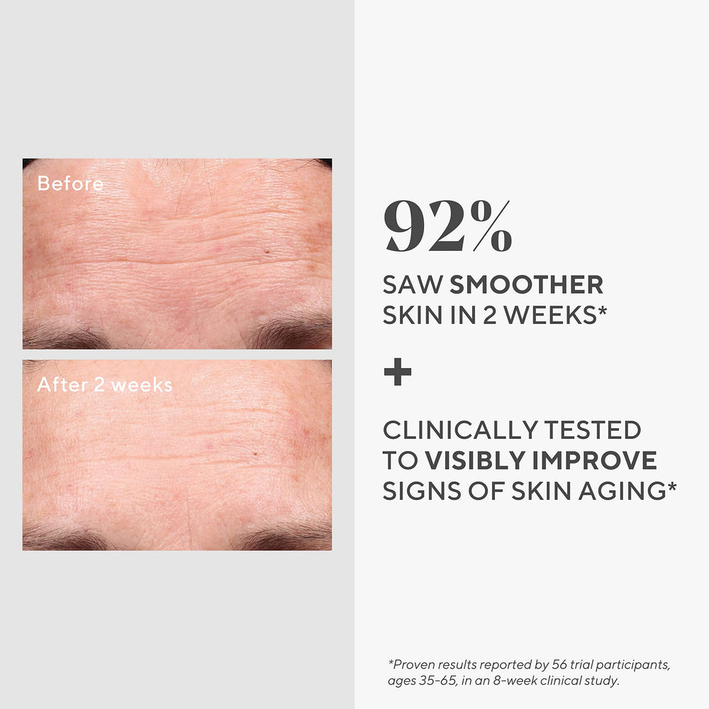 Hyaluronic acid detail in Murad serum emphasizing deep hydration