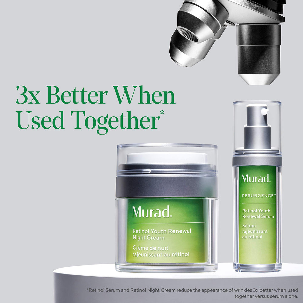 Swertia flower extract focus in Murad Retinol Youth Renewal Serum