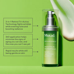 Close-up of Murad serum texture for a smooth look