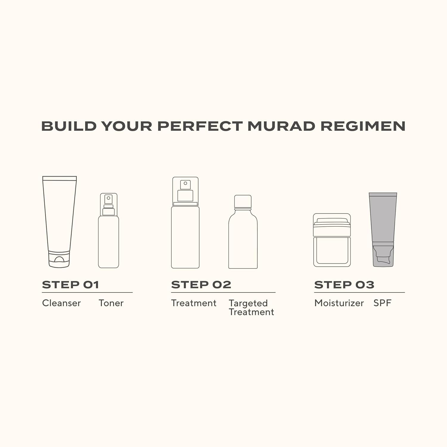 Travel-friendly Murad bottle 1.7 oz for on-the-go use
