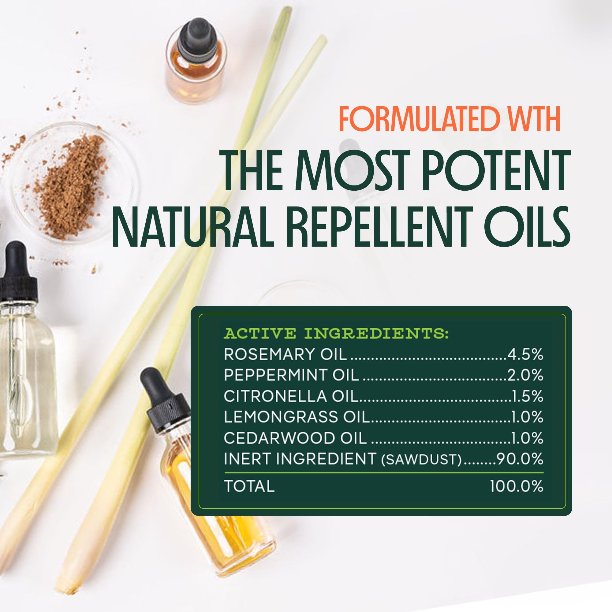 Murphy's Naturals natural blend incense stick showcases plant-based ingredients.