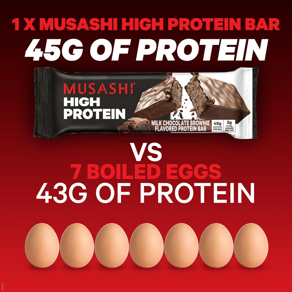Musashi 12-pack box for convenient on-the-go snacking