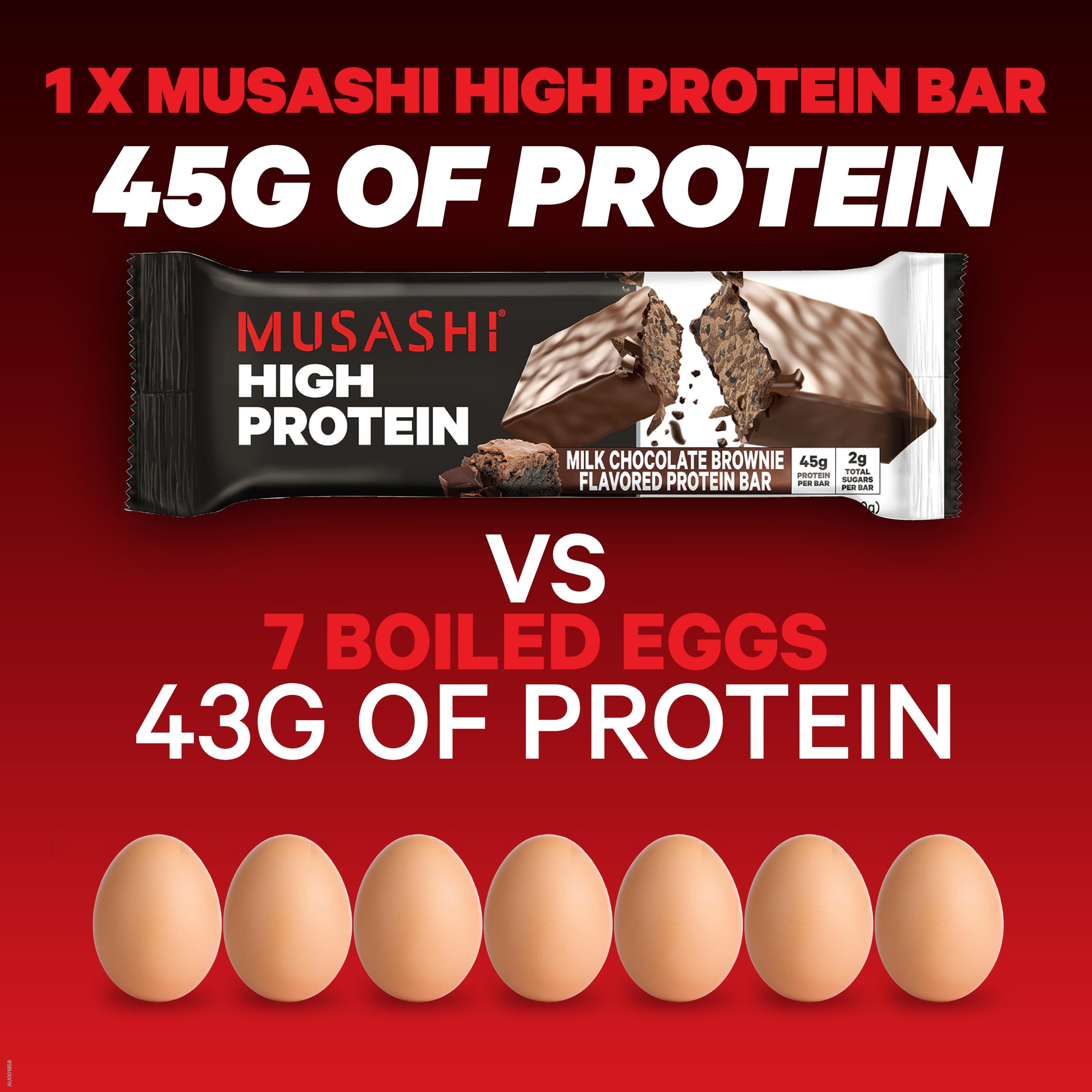 Musashi bar positioned as an on-the-go travel snack