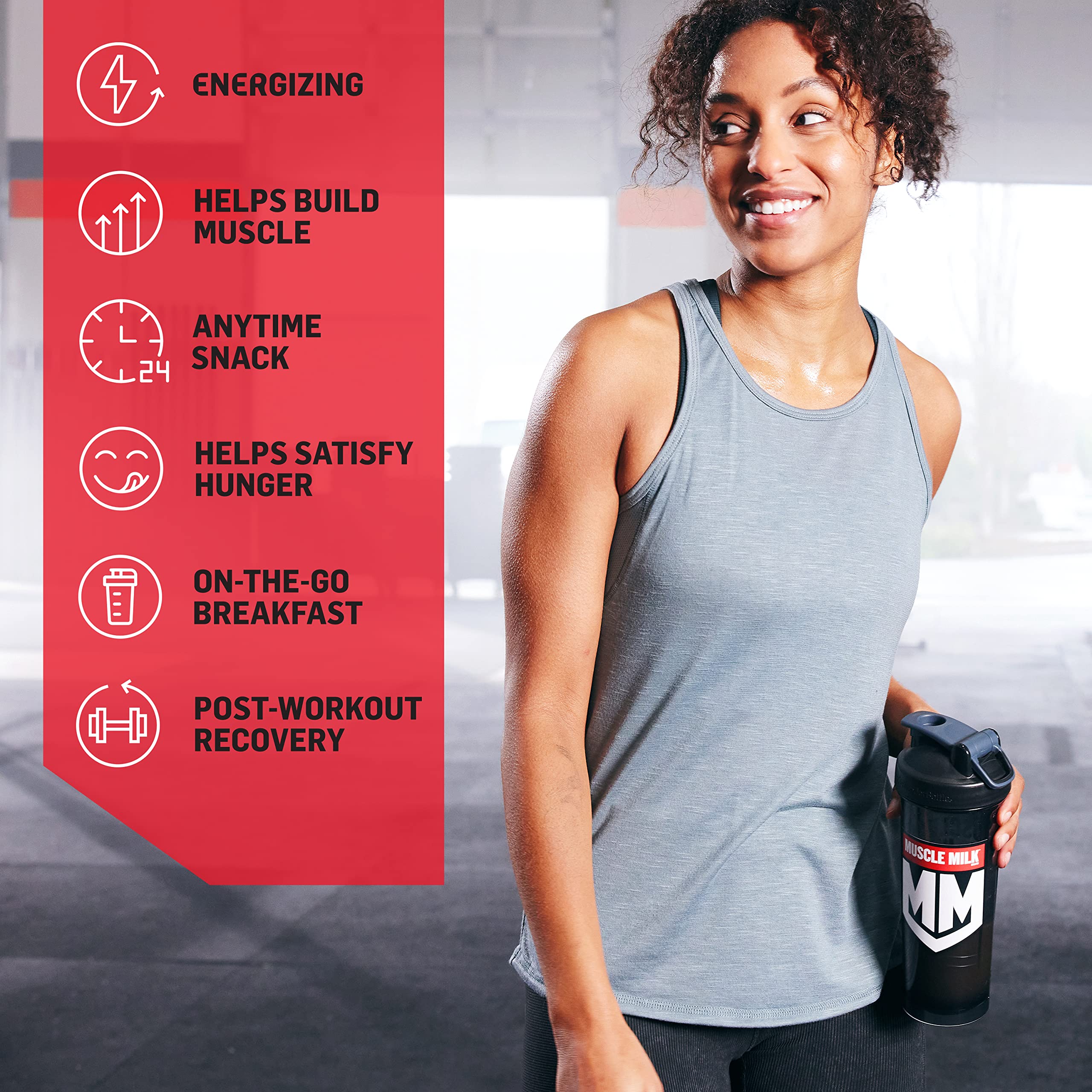 Muscle Milk 100% Whey Vanilla powder blends smoothly when stirred with water.