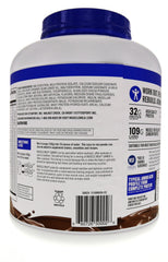 Muscle Milk Gainer poured into water for a shake.