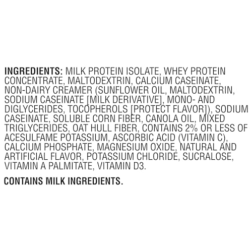 Muscle Milk powder adds to smoothies or baked recipes
