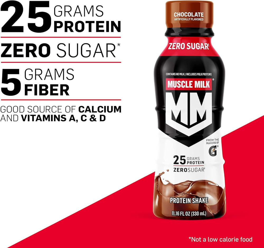 Muscle Milk shake added to coffee for a creamy morning boost.
