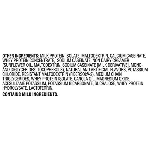 Muscle Milk Pro Series Intense Vanilla measuring scoop with accurate portions