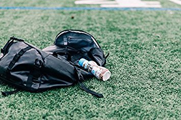 Muscle Milk ZERO chocolate shake mix in water for a fast post-workout protein boost.