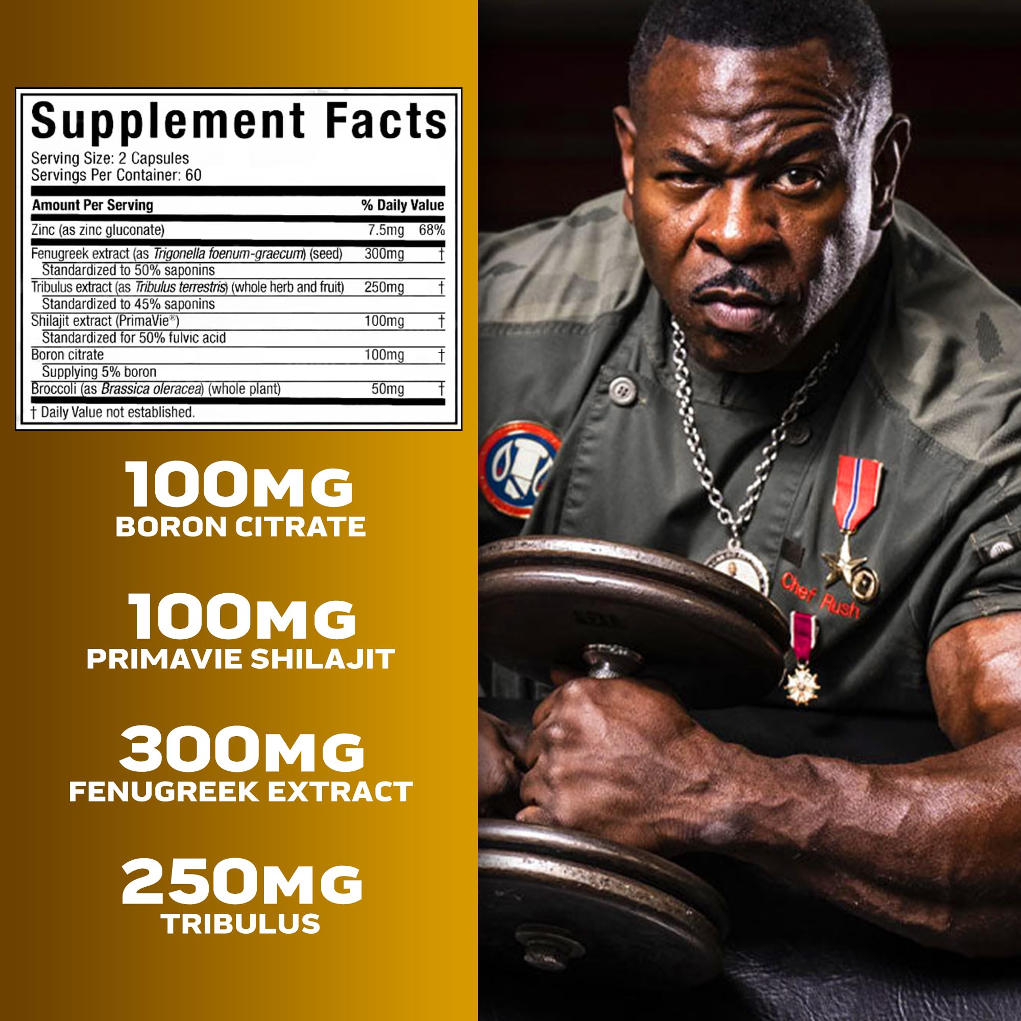 MuscleTech AlphaTest Primavie shilajit for ATP support