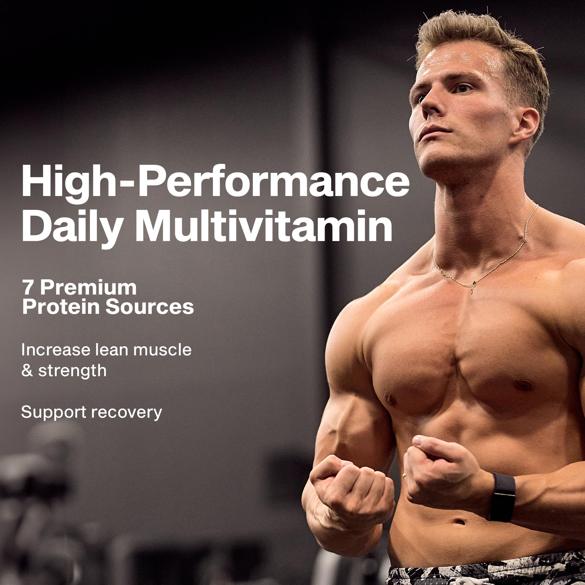 MuscleTech Platinum Multivitamin tablets for everyday active lifestyle