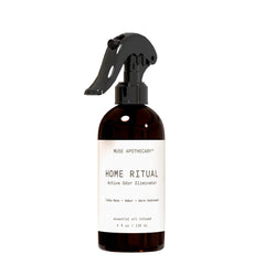 Muse Apothecary odor eliminator spray bottle neutralizes smells with refined aroma.