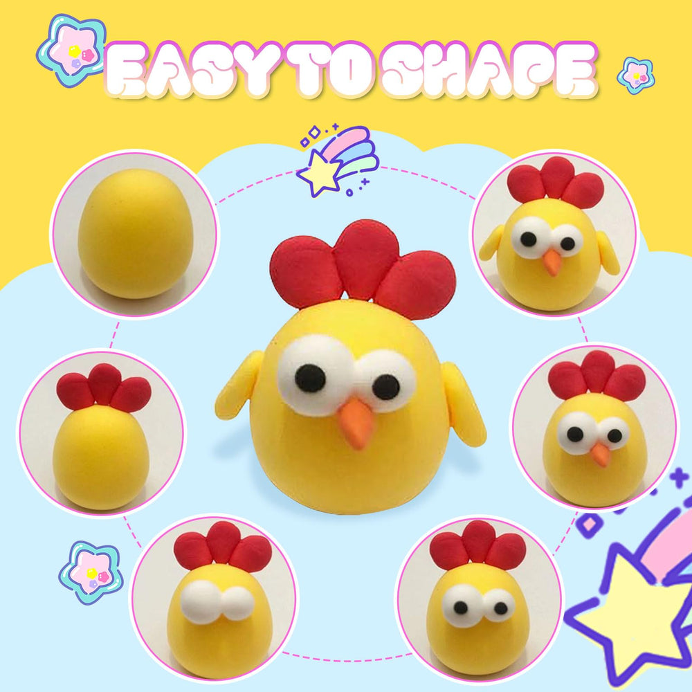 MuseLuxe clay supports kids crafting sessions, inspiring imagination and creativity.