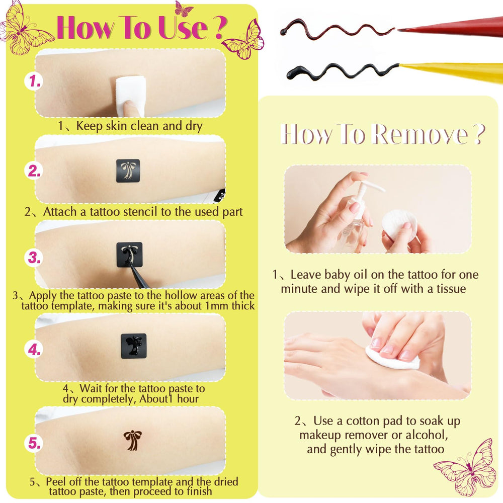 MuseLuxe waterproof tattoos lasting 3 to 5 days during normal wear