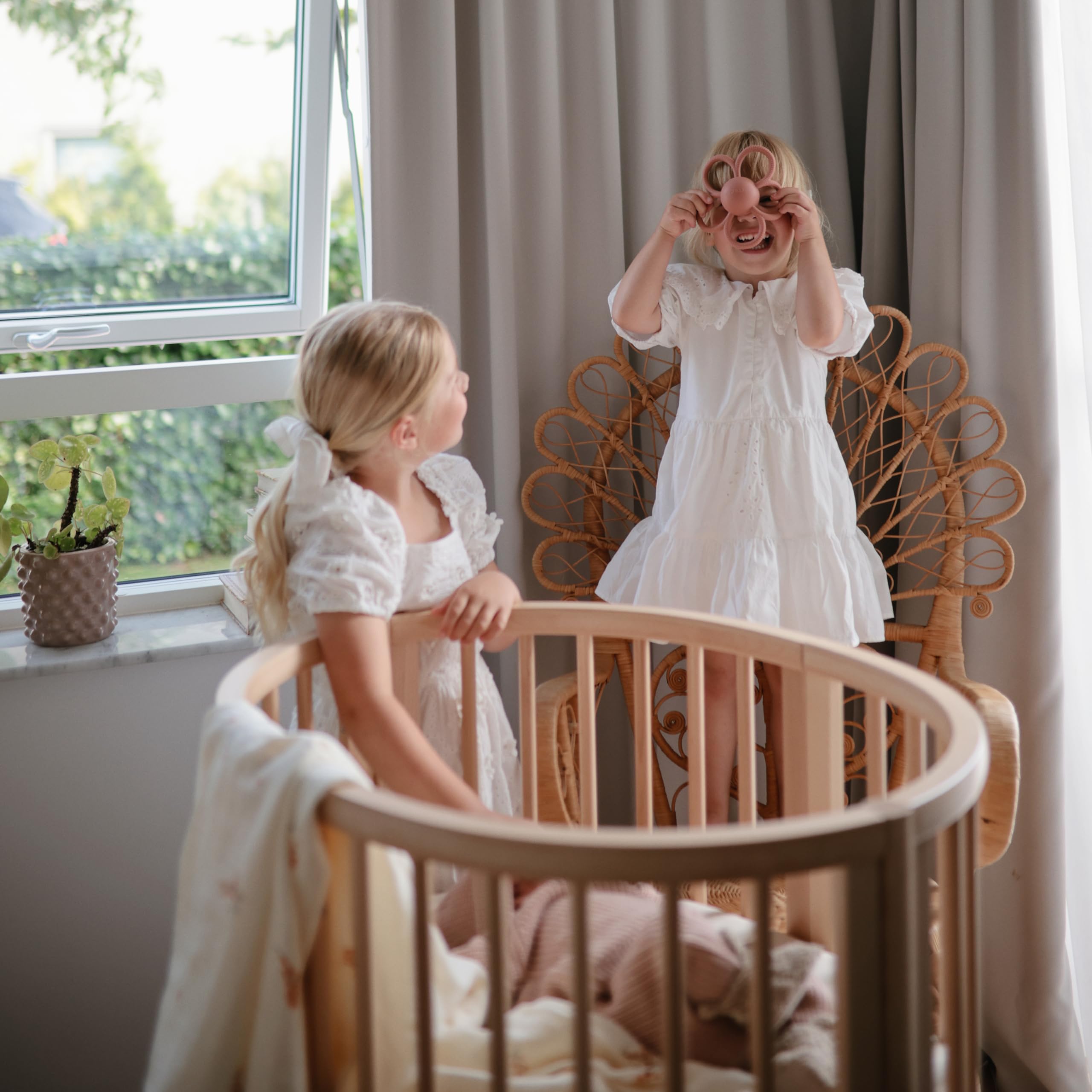 Mushie's design philosophy blends safety and beauty for little ones.