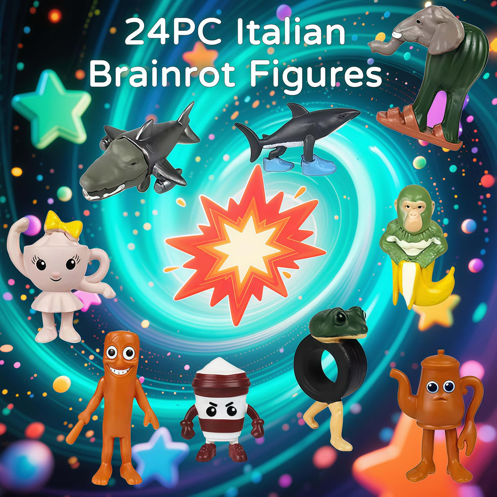 Mushplushies brainrot collectible item for display on desks or shelves.