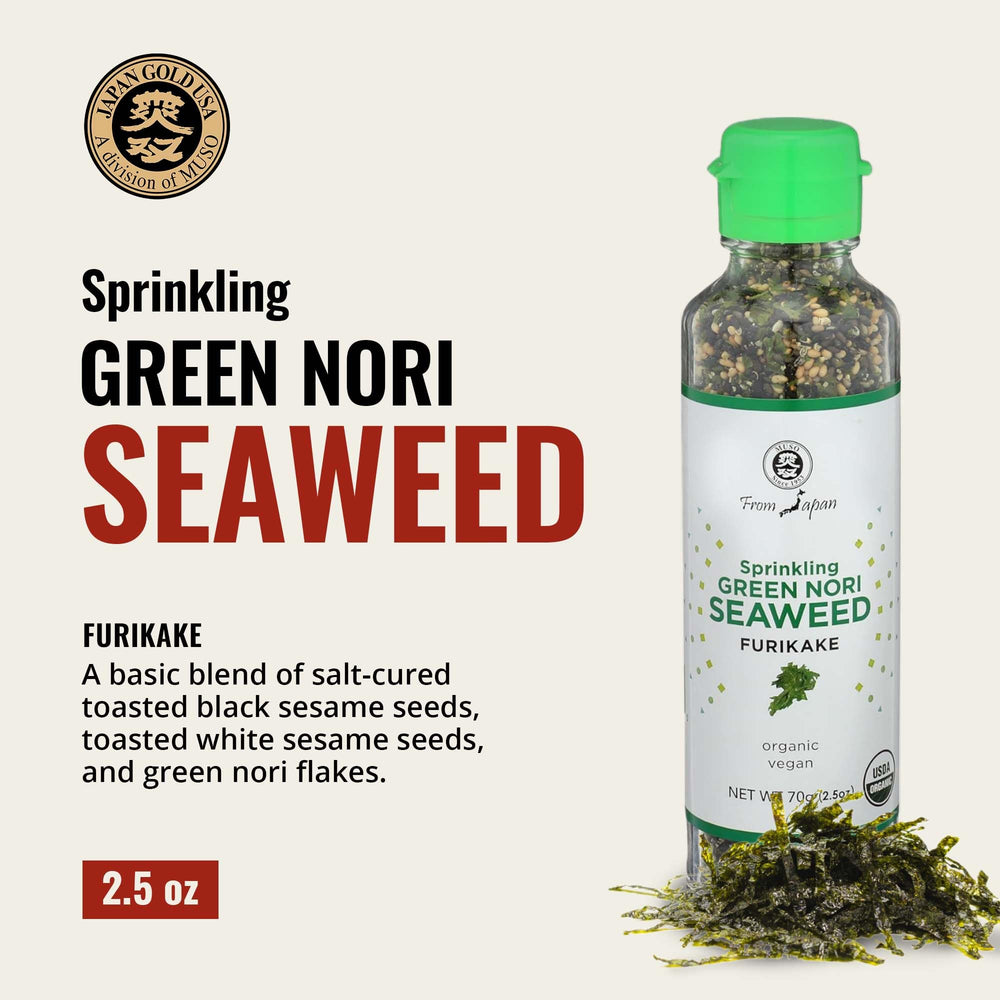 Muso From Japan furikake as sushi topping adds depth