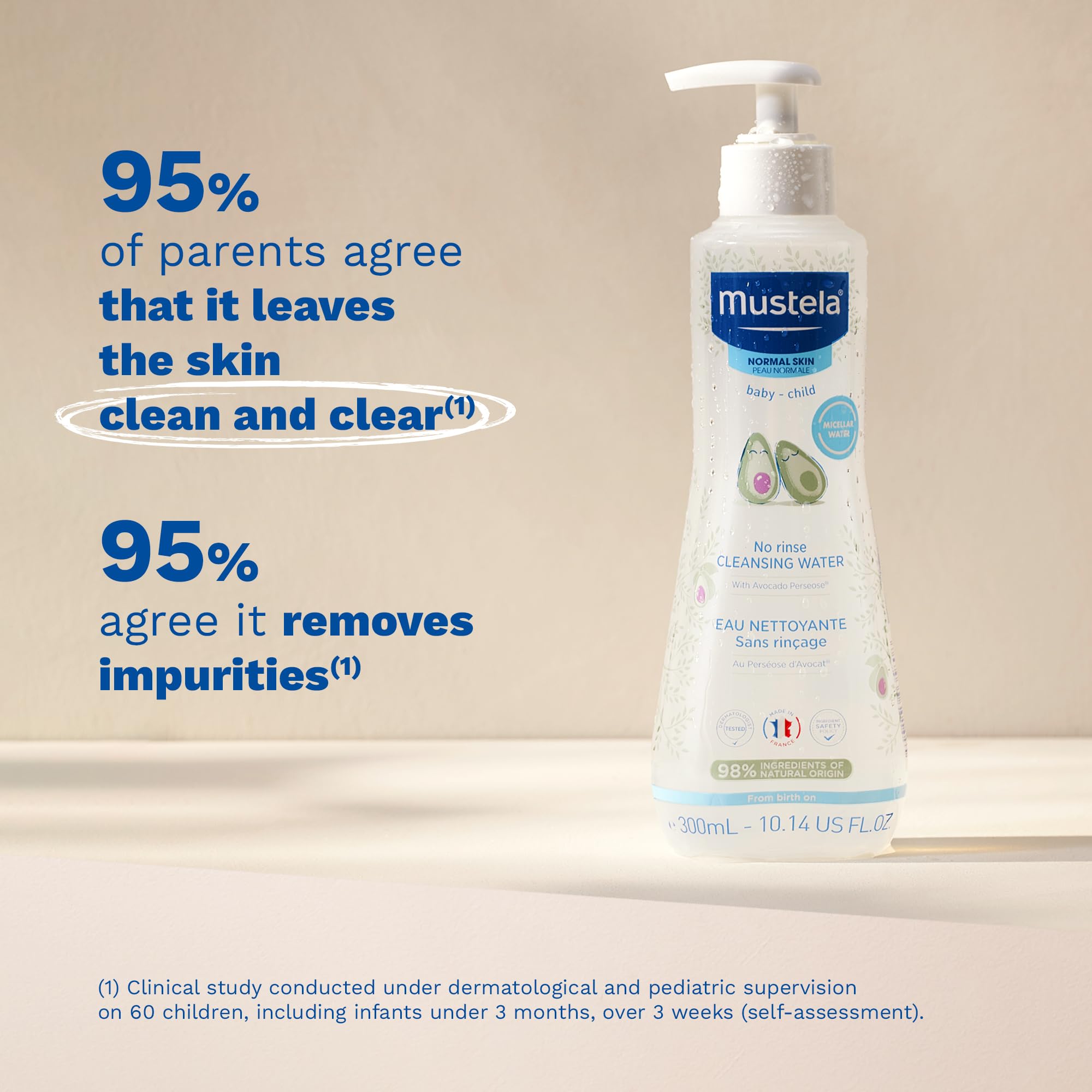Avocado Perseose label highlighting skin-protecting ingredients.