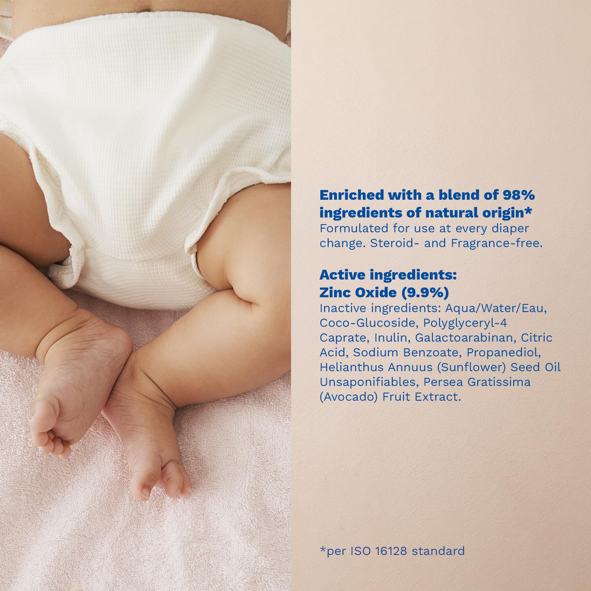 Mustela 123 oxeoline of alcacea soothing agent on skin