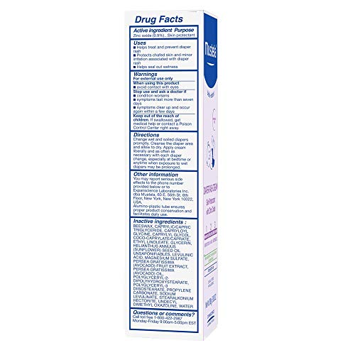 Mustela 123 zinc oxide barrier protecting sensitive diaper area
