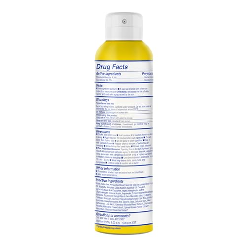 Mustela Baby Mineral Sunscreen Spray texture illustrating sheer, lightweight finish