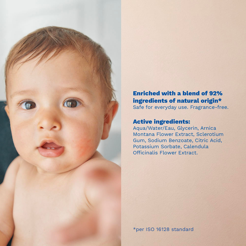 Mustela Cicastela baby skin care routine ready for daily use.