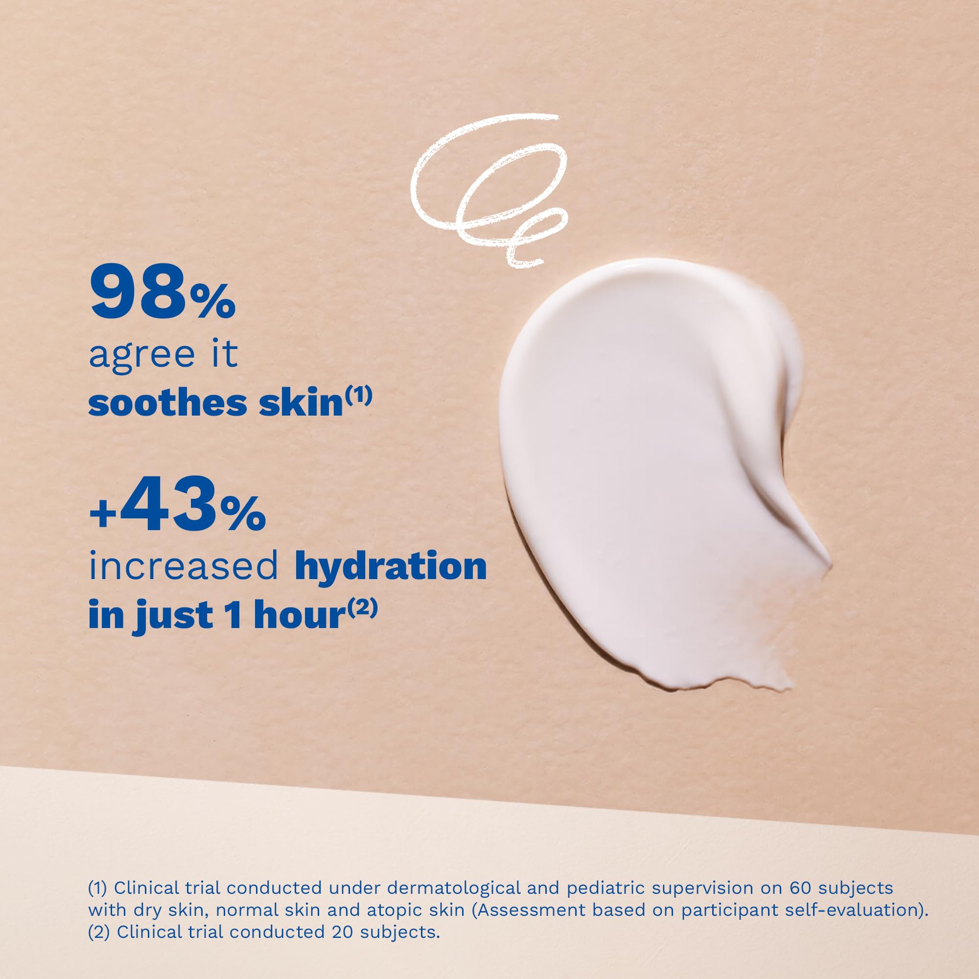 Mustela Cicastela application on baby skin supports gentle soothing.