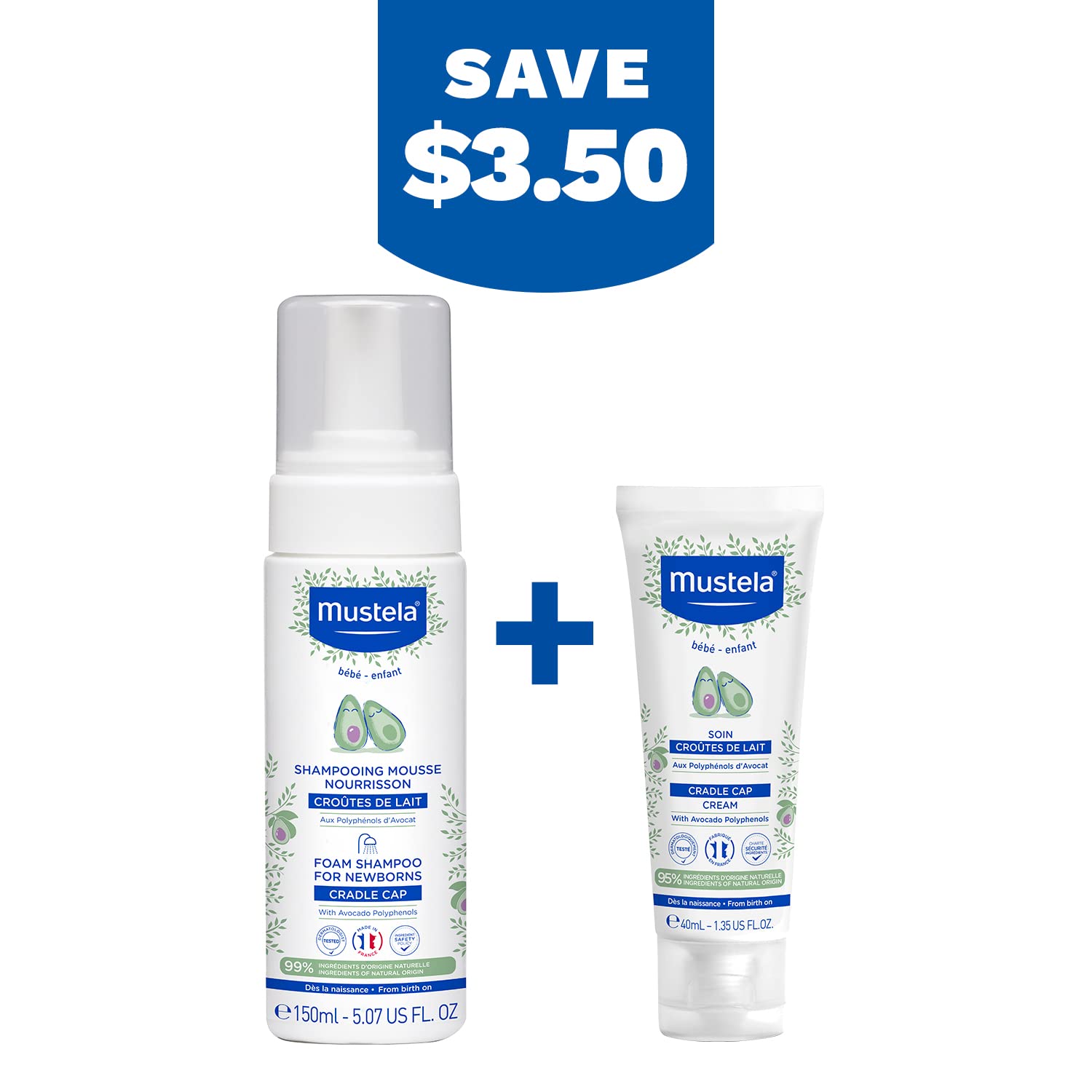 Fragrance-free shampoo for newborns ideal for fragrance-sensitive families