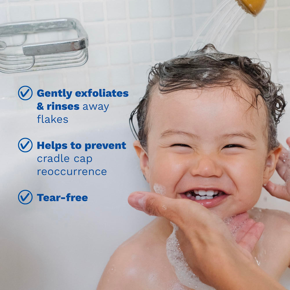 Mustela hypoallergenic baby shampoo—minimizes allergy risk for newborns.