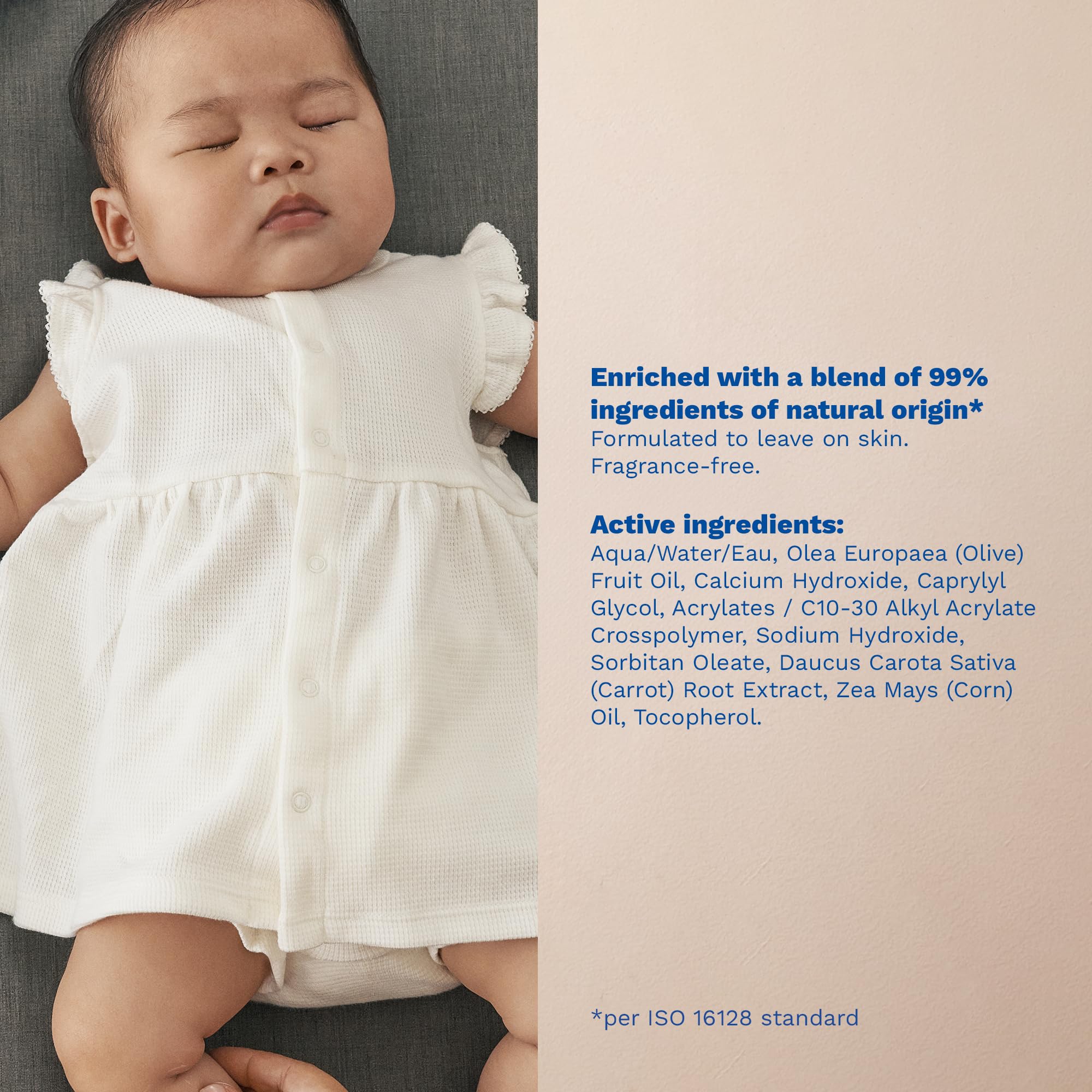 Mustela Liniment supports a smoother diaper-change routine with no-rinse convenience.