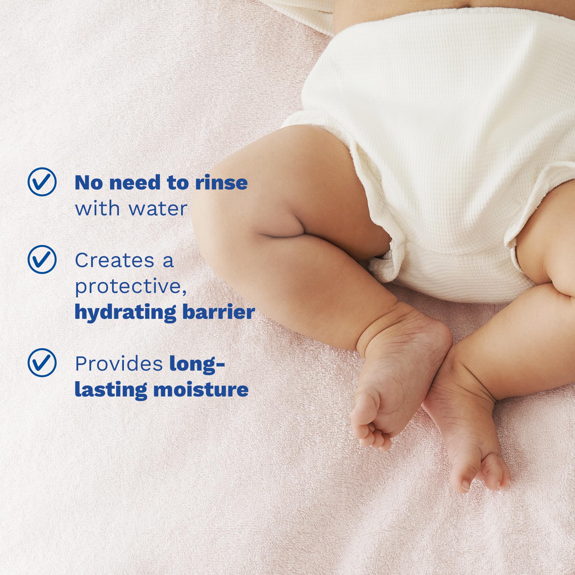 Mustela Liniment protective hydration film helps keep the diaper area moisturized.