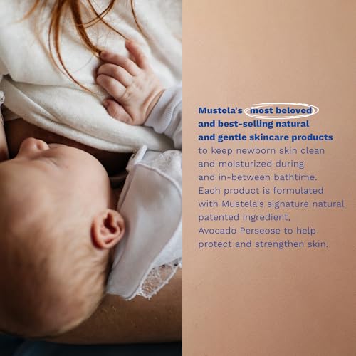 Mustela no-rinse cleansing water ideal for quick cleanups.