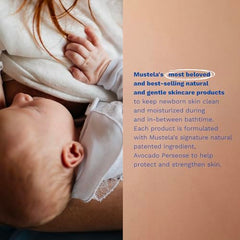 Mustela no-rinse cleansing water ideal for quick cleanups.