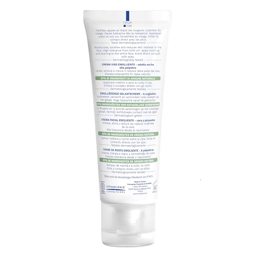 Mustela Stelatopia on-hand application demonstrates easy facial care routine