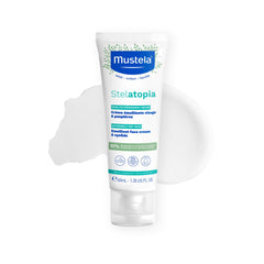 Mustela Stelatopia face cream tube for fragrance-free newborn hydration