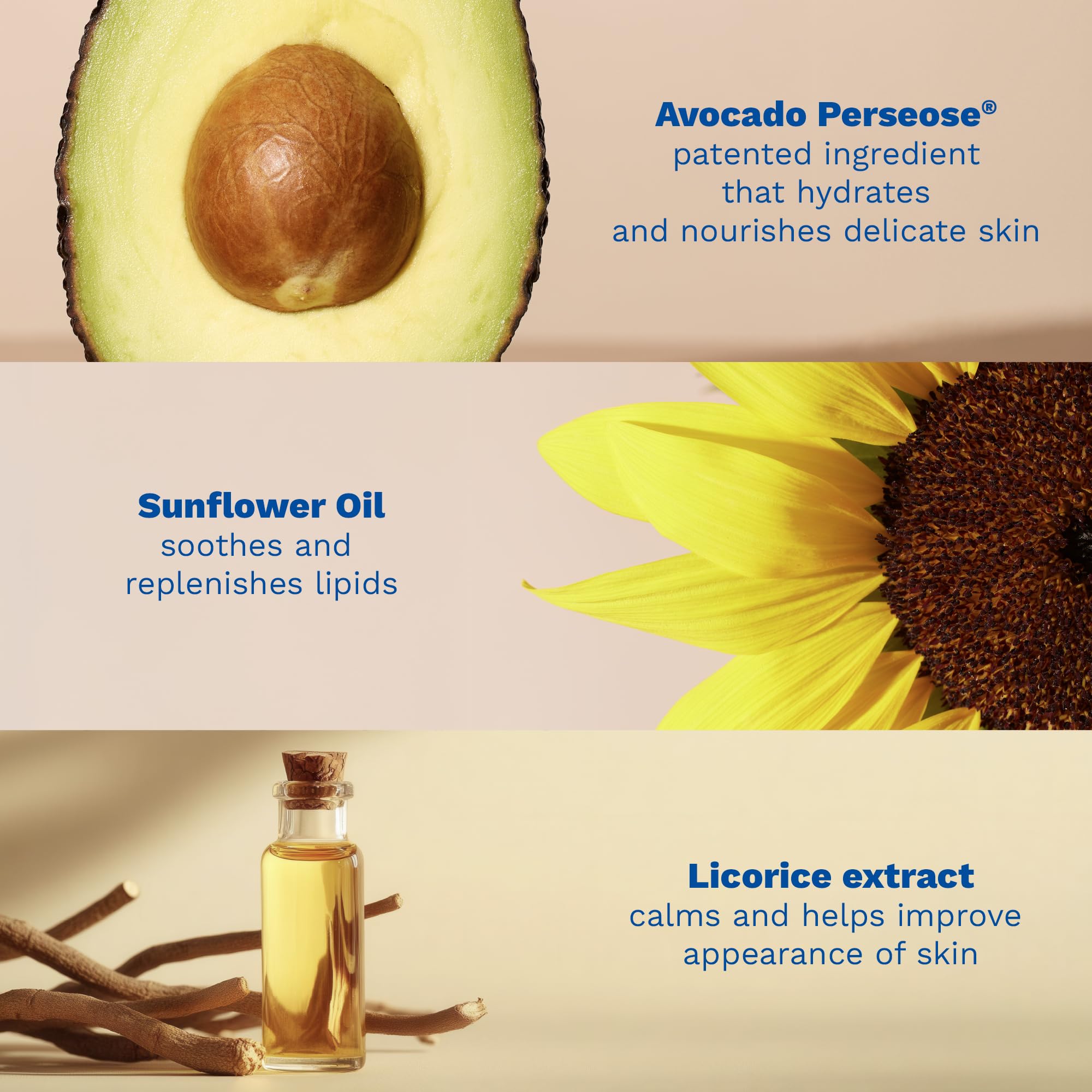 Mustela Stelatopia Sunflower Distillate detail emphasizes lipids replenishment