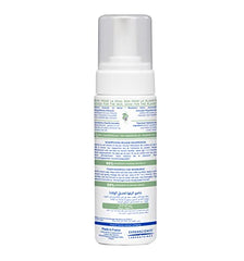 Mustela tear-free baby shampoo—gentle on eyes for a calm bath time.
