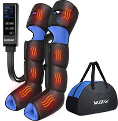 Musugy leg massager full wrap provides even compression for comfortable leg recovery