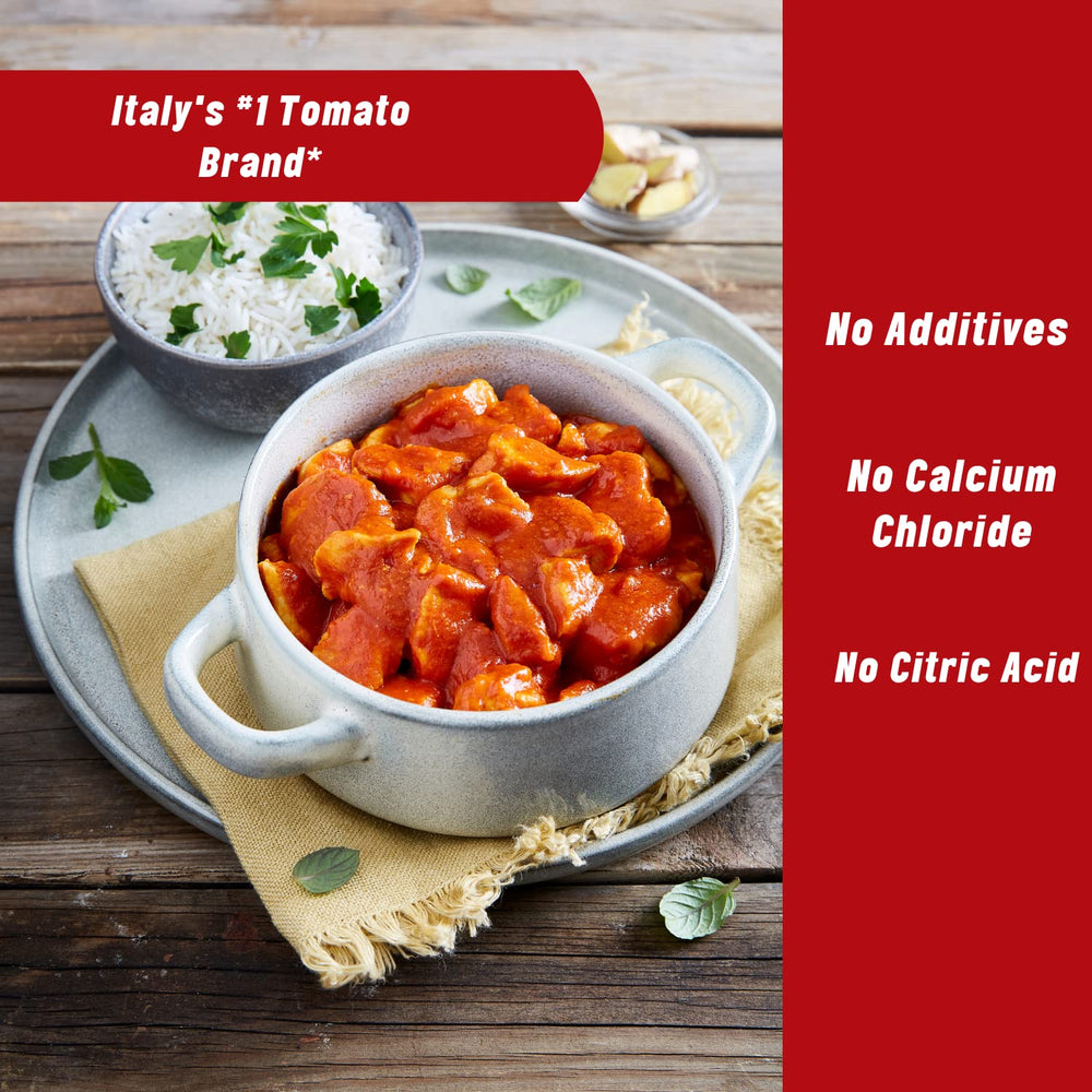 Mutti Tomato Puree label reveals 100% Italian tomatoes, quality assured
