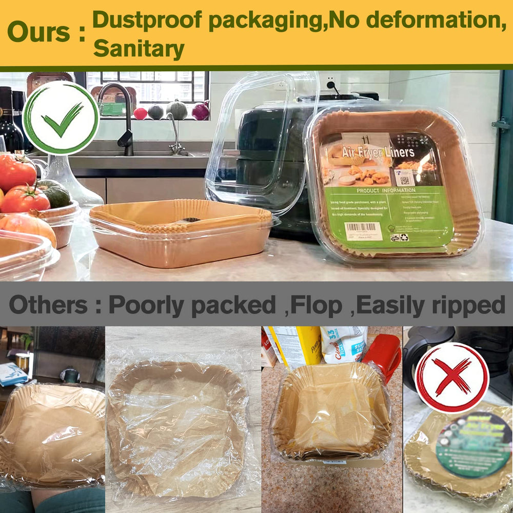 Mutvle 150pcs parchment liners offer ready-to-use baking sheets.