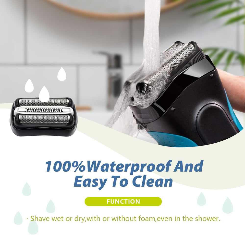 Muyfguo after-sale packaging includes two replacement heads plus cleaning brush