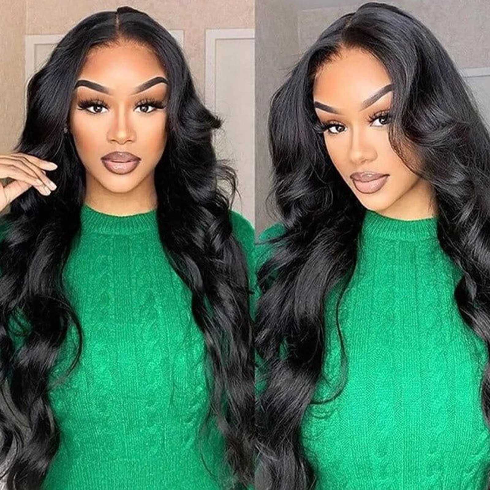 MUZOJET durable, reusable human hair wig suitable for daily wear