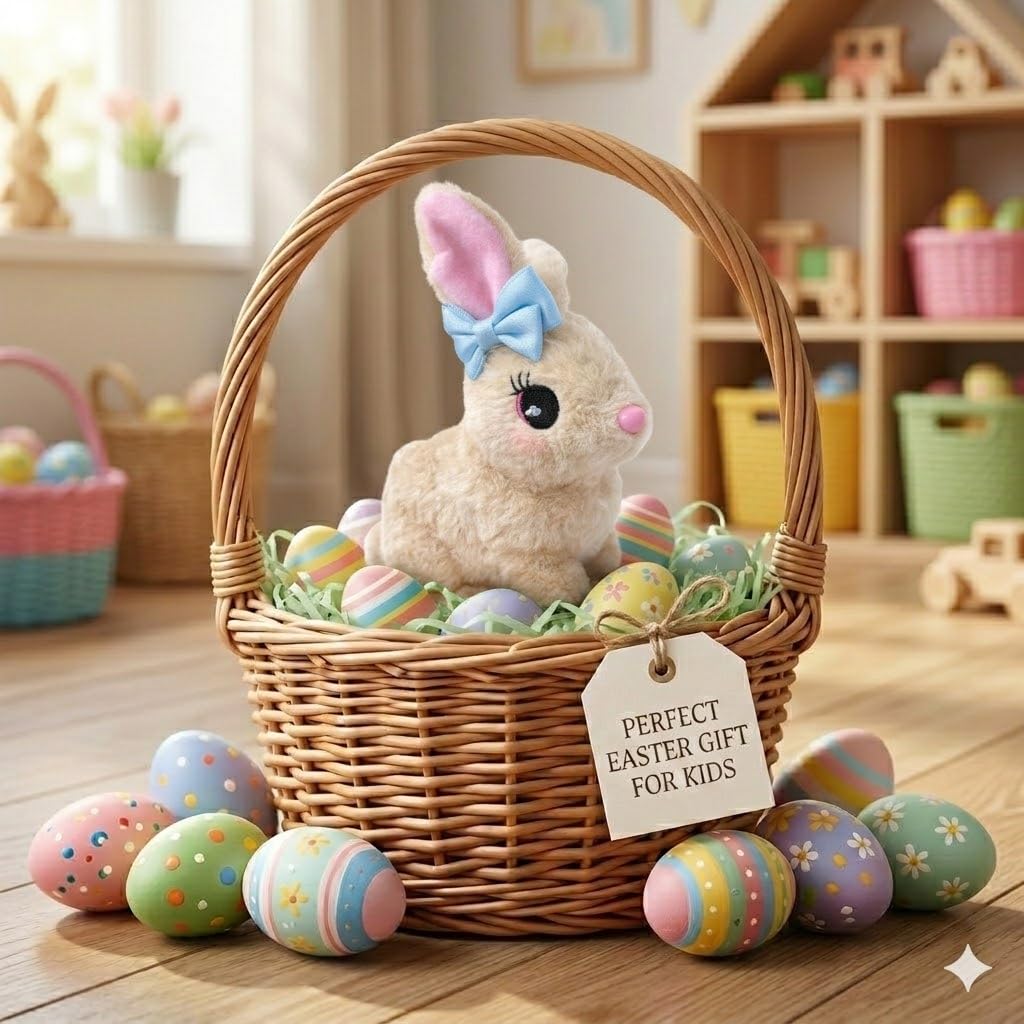 Mvsamzty Bunny toy moves mouth and nose for realism