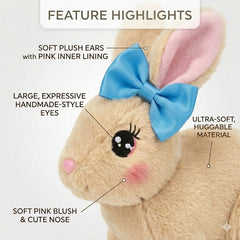 Mvsamzty Bunny Toy emits cheerful sounds during pretend play