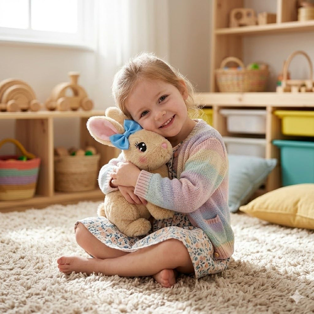 Mvsamzty Portable 7-inch bunny for on-the-go fun